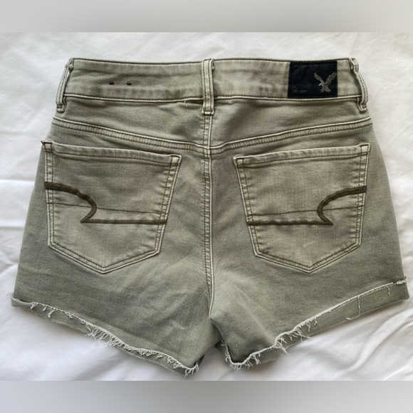 American Eagle Olive Green/Grey size 2 - Picture 9 of 16
